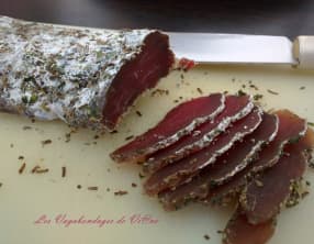 Mignon de porc séché