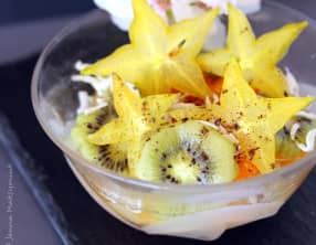 Salade de fruits Flower-Power