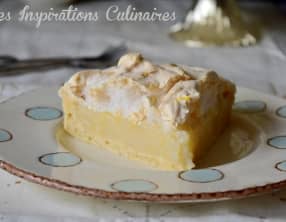 Tarte au citron meringuée Végan au jus de pois chiches