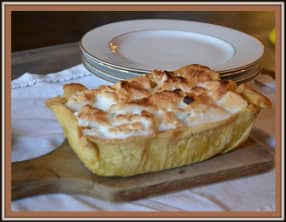 Gâteau au maïs meringué