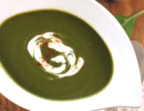 Velouté d'épinards