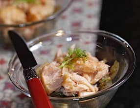 Saumon rôti au fenouil confit