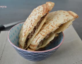 Arayes, pains grillés à la viande