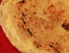 Tarte crème brûlée vanille