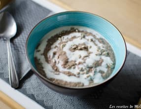 Velouté champignons chorizo