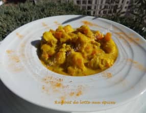 Ragoût de lotte aux épices