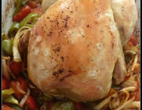Poulet rôti au saveurs de sud