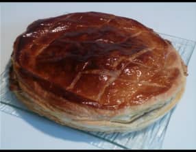 Galette des rois noisette et chocolat