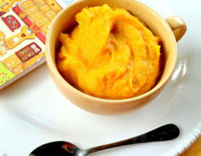 Purée de patates douces et potiron