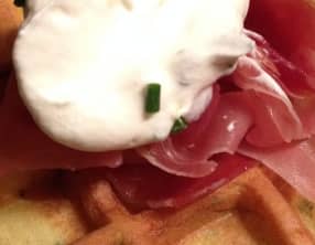 Les gaufres de pommes de terre d’Olivier