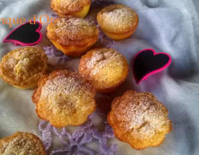 Petits gâteaux à l'orange,safran et chocolat