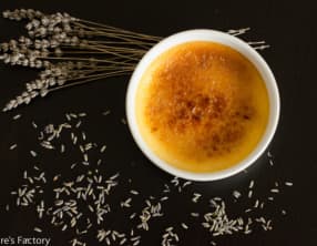 Crème brûlée à la lavande