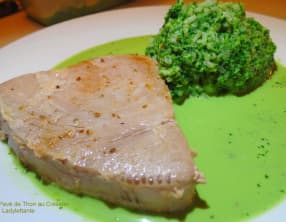 Pavés de Thon au Cresson