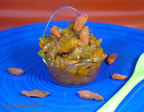 Sauce vierge aux baies de goji