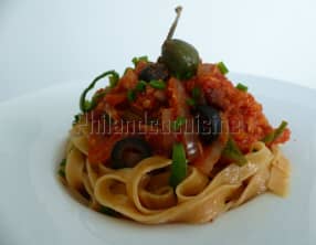 Tagliatelles au thon