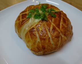 Camembert en croûte aux pommes et Pitacou kumquat de Corse