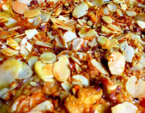 Feuilleté de pommes caramélisées aux fruits secs ultra fin