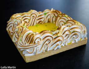 La tarte au citron sans lactose de Sarah Sabbah