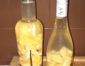 Rhum arrangé au pamplemousse et pomelo