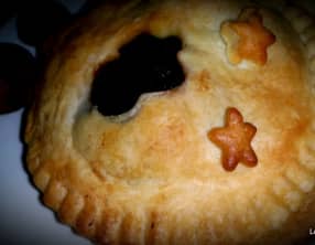 Tourtelettes Party au boudin noir et marrons