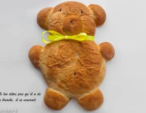 Pain au lait nounours