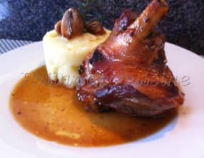 Souris d'agneau caramélisées