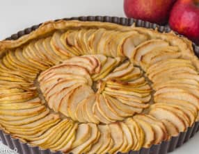 Tarte fine aux pommes