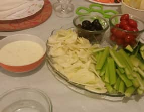 Raïta de concombre à la menthe