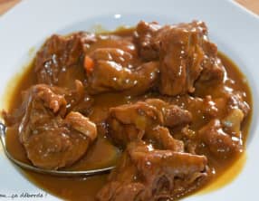 Mijoté de boeuf au sirop d'érable