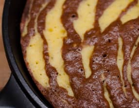 Marbré poêlé au praliné et à la vanille