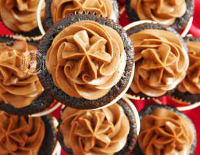 Cupcakes chocolat banane