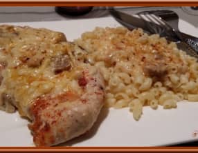 Blancs de dinde gratinés au four