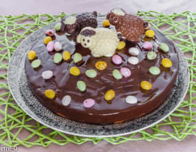 Gâteau de Pâques aux amandes et à l'orange