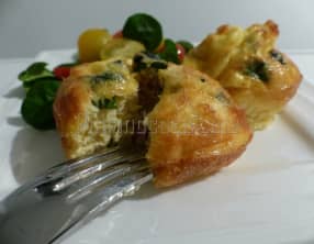Omelette au four façon muffin