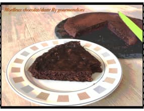 Moelleux chocolat et datte