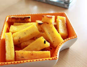 Croquettes de Polenta au romarin