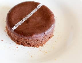 Gâteau au chocolat juste coulant de Philippe Conticini