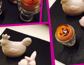 Crèmes brûlées de Pâques aux zestes de citron vert