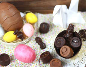 Chocolats de Pâques maison
