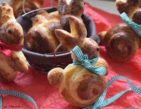Lapins briochés de Pâques