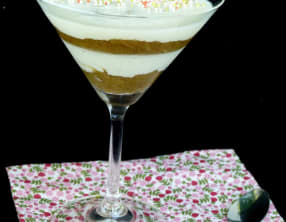 Panna cotta à la rhubarbe