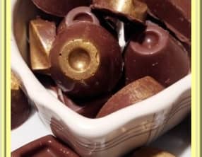 Chocolats fourrés à la pâte de Gavotte