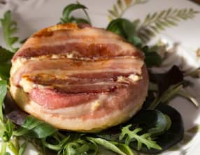 Tatins de pommes de terre et chèvre