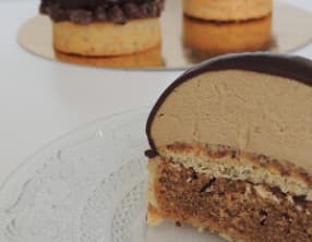 Tartlettes façon entremets Café Noisette