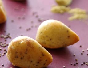 Financiers combava et graines de chia