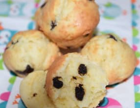 Muffins mascarpone et pépites de chocolat