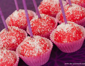 Cakes pops à la Noix de Coco