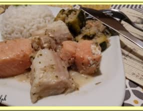 Tajine de poissons au curry