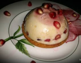 Dôme bavarois à la grenade