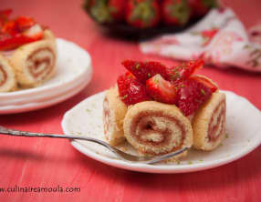 Charlotte aux fraises